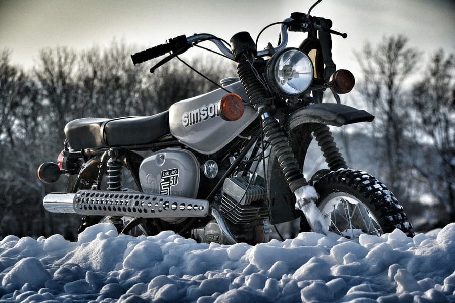 intretinere motociclete pe timp de iarna